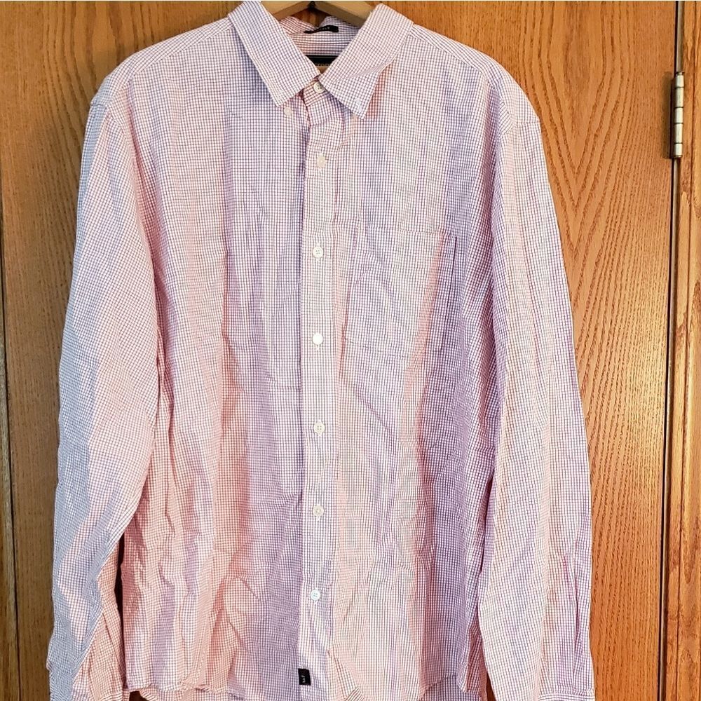 Abercrombie & Fitch Mens Button Down Dress Shirt Sz L